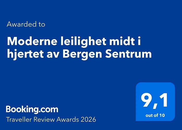 Apartamento Moderne Midt I Hjertet Av Sentrum Bergen